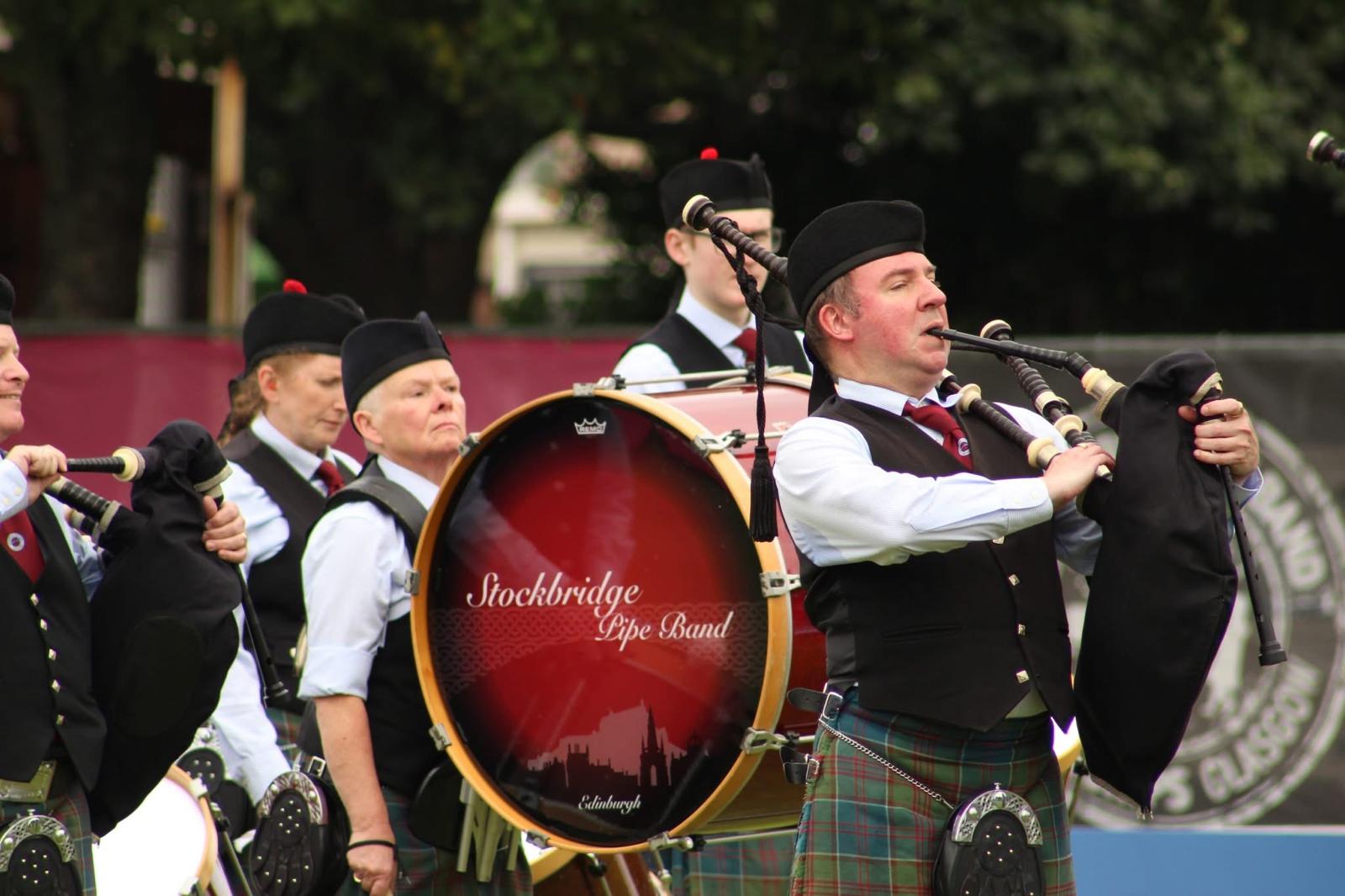 Stockbridge Pipe Band - World Pipe Band Championships - Glasgow Green - August 2025